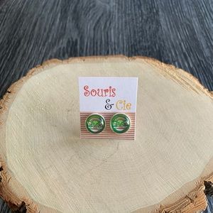 Baby Yoda handmade earrings